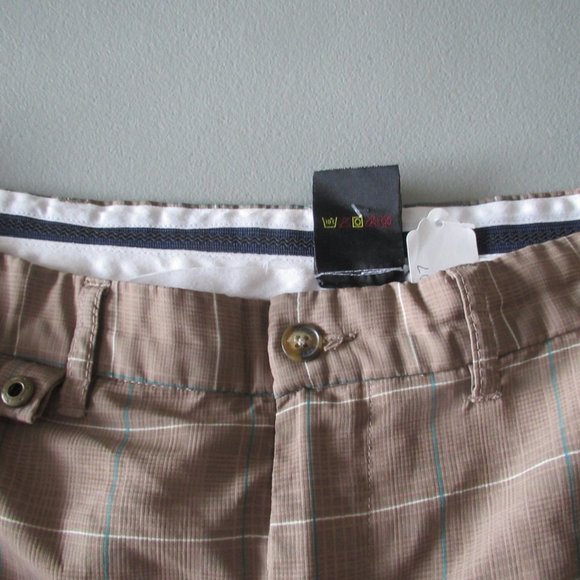 Brown Firethorn Shorts Size 40 Wasit - Picture 2 of 6